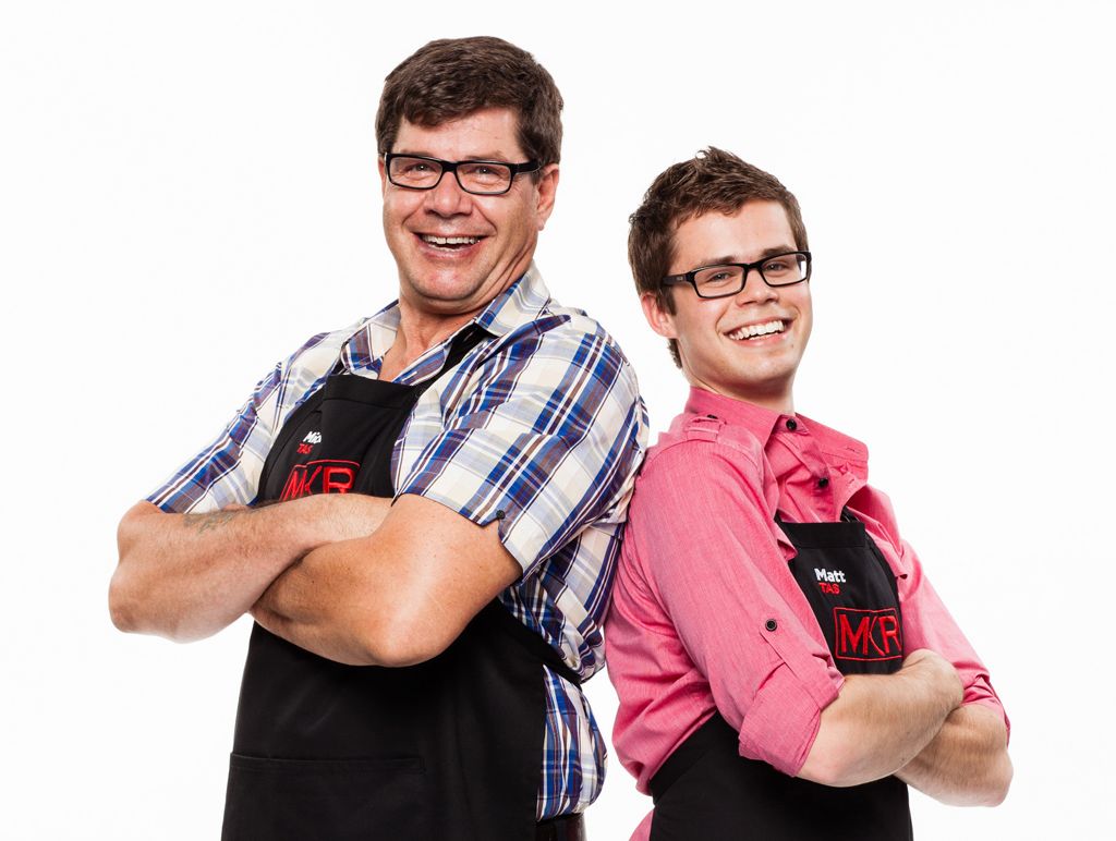 IN THE FINALS: Mick and Matt Newell. IN THE FINALS: Mick and Matt Newell.