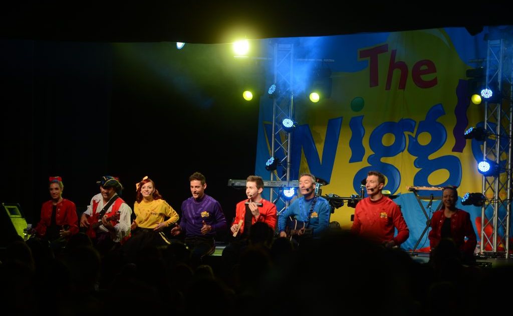 Wiggles perform live at the Gladstone Entertainment Centre. Wiggles perform live at the Gladstone Entertainment Centre.