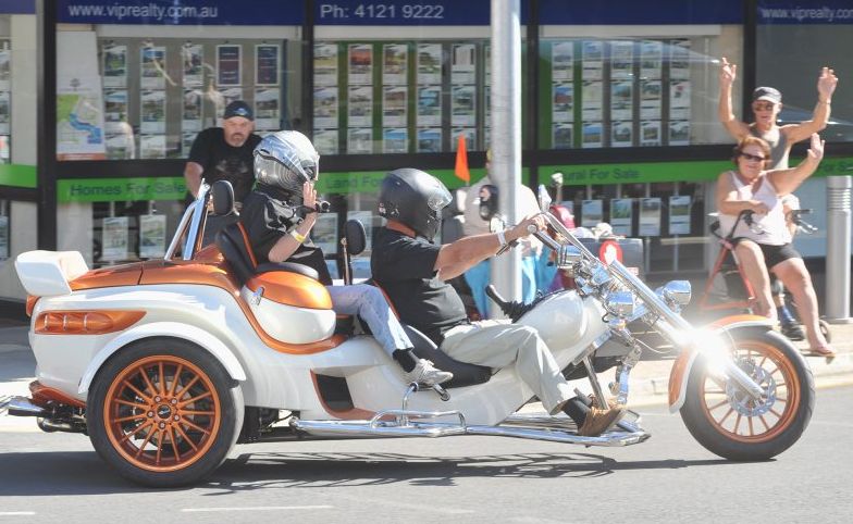 Some fantastic machines motored through the streets of Maryborough during the Ulysses AGM Grand Parade. Some fantastic machines motored through the streets of Maryborough during the Ulysses AGM Grand Parade.