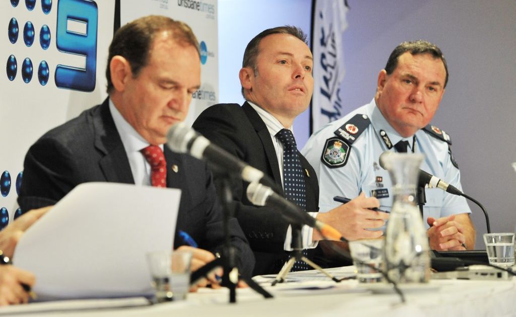 The Ipswich Community Forum held at Brothers Leagues Club on Monday morning. Sean Choat Photo: Rob Williams / The Queensland Times The Ipswich Community Forum held at Brothers Leagues Club on Monday morning. Sean Choat Photo: Rob Williams / The Queensland Times