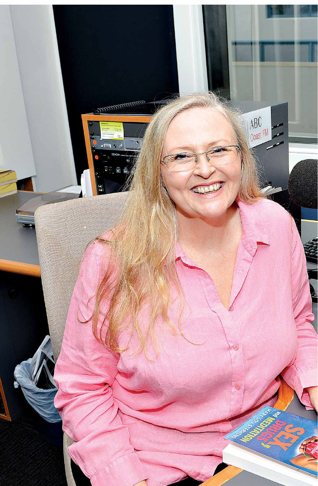 ABC radio announcer Mary-Lou Stephens ABC radio announcer Mary-Lou Stephens