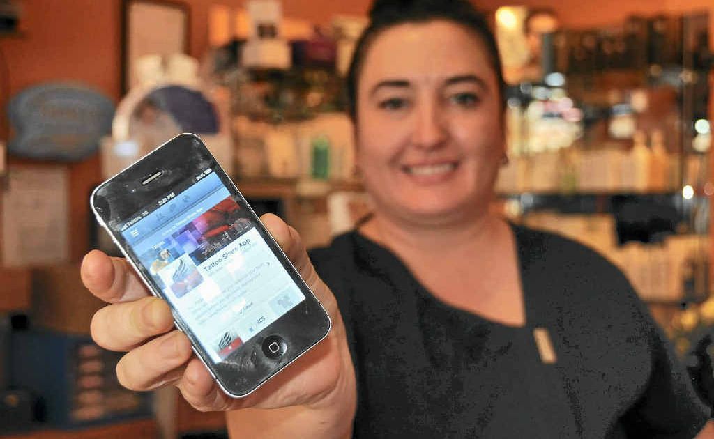 Jodie Balfour from Isis has launched her very own app – Tattoo Share. Jodie Balfour from Isis has launched her very own app – Tattoo Share.