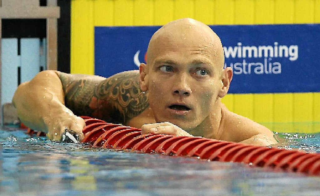 KLIM IN THE SWIM: Olympic gold medallist Michael Klim will compete in Byron Bay’s team relay event. KLIM IN THE SWIM: Olympic gold medallist Michael Klim will compete in Byron Bay’s team relay event.