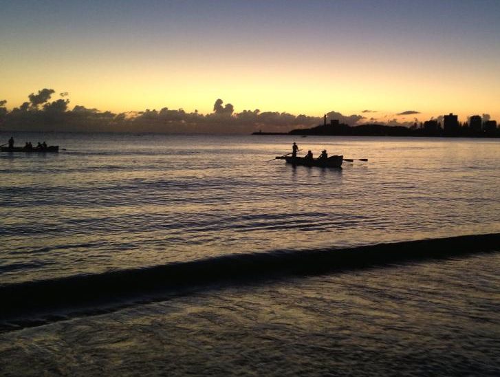 Mooloolaba dawn service for Anzac Day featured surfboats. Photo: Patrick Williams Mooloolaba dawn service for Anzac Day featured surfboats. Photo: Patrick Williams