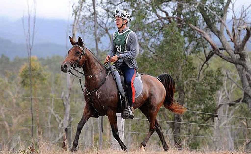 Last year’s Tom Quilty winner Brook Sample riding Brookleigh Faith at England Creek. Last year’s Tom Quilty winner Brook Sample riding Brookleigh Faith at England Creek.
