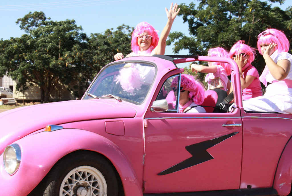 PINK PARADE: The Tree of Knowledge festival is a sight to see with colourful floats and funky cars making their way down the streets. PINK PARADE: The Tree of Knowledge festival is a sight to see with colourful floats and funky cars making their way down the streets.