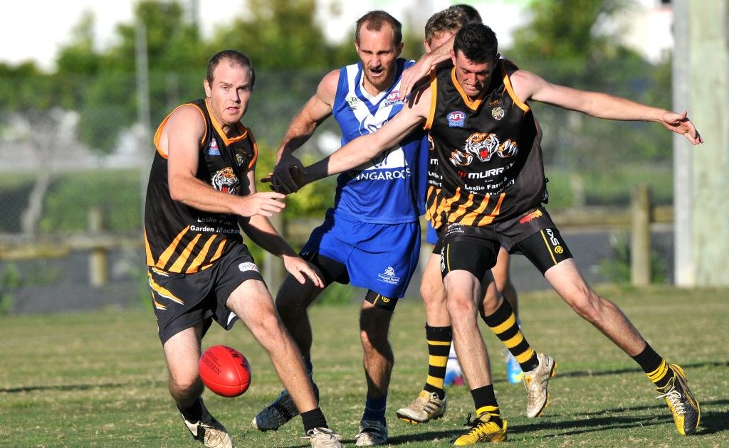 AFL: North Coffs Vs Grafton at Coffs Coast Leisure Park. AFL: North Coffs Vs Grafton at Coffs Coast Leisure Park.