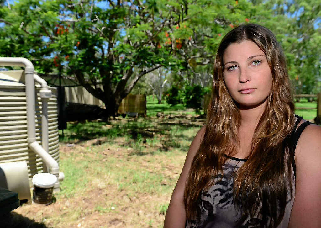Flood victims like Rockhampton’s Maxi Bader, whose Elphinstone St house was inundated earlier this year, could find it harder to get home insurance, the Institute of Actuaries of Australia says. Flood victims like Rockhampton’s Maxi Bader, whose Elphinstone St house was inundated earlier this year, could find it harder to get home insurance, the Institute of Actuaries of Australia says.