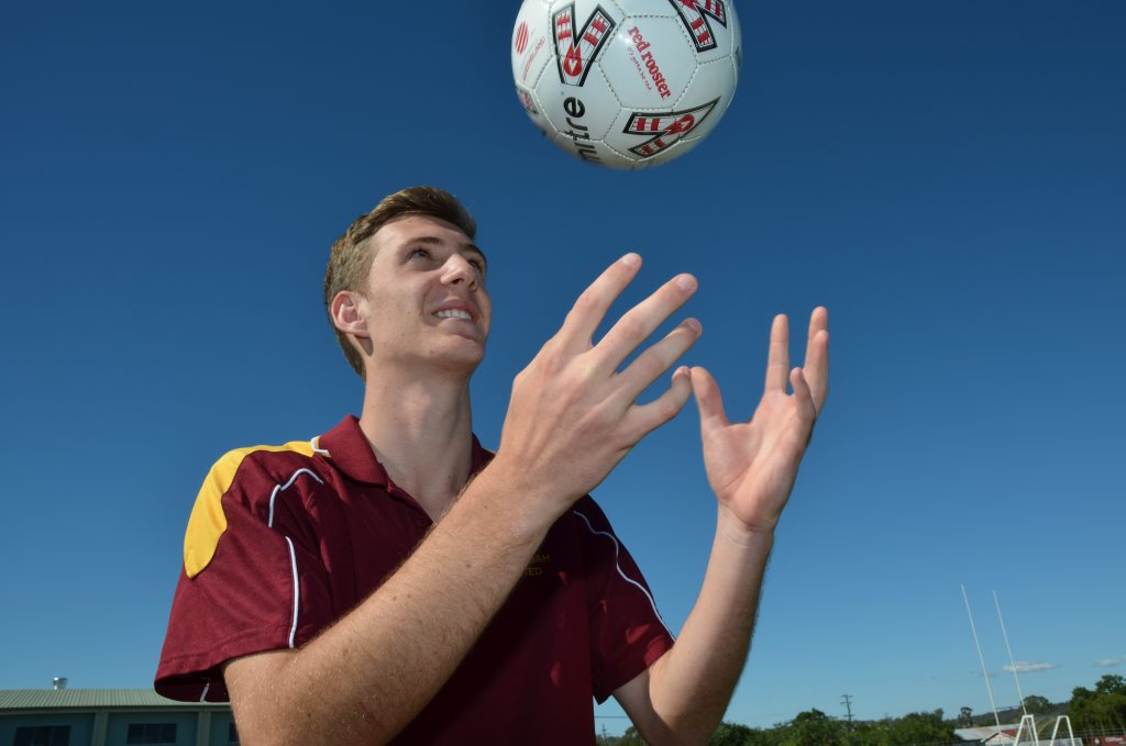 Image for sale: SOCCER IN THE STATES: Murgon's Joel Sommerfeld looks forward to playing soccer in the U.S college system. Photo: Aiden Burgess / South Burnett Times