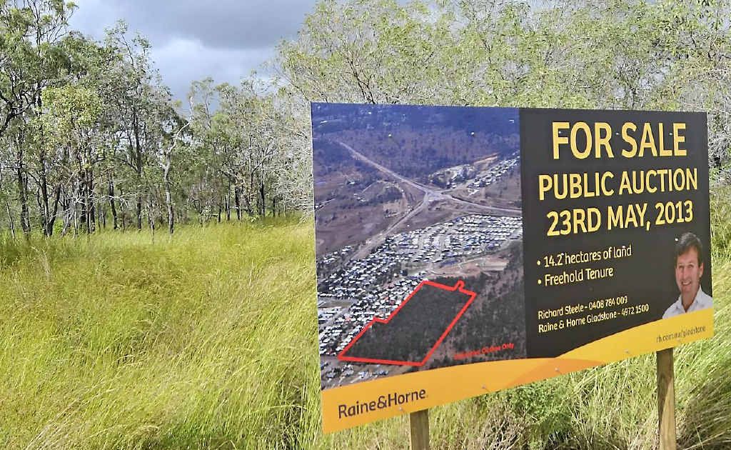 The proposed lot for a high school in Calliope is under threat. Lot 126, 55 Don Cameron Dr. The proposed lot for a high school in Calliope is under threat. Lot 126, 55 Don Cameron Dr.