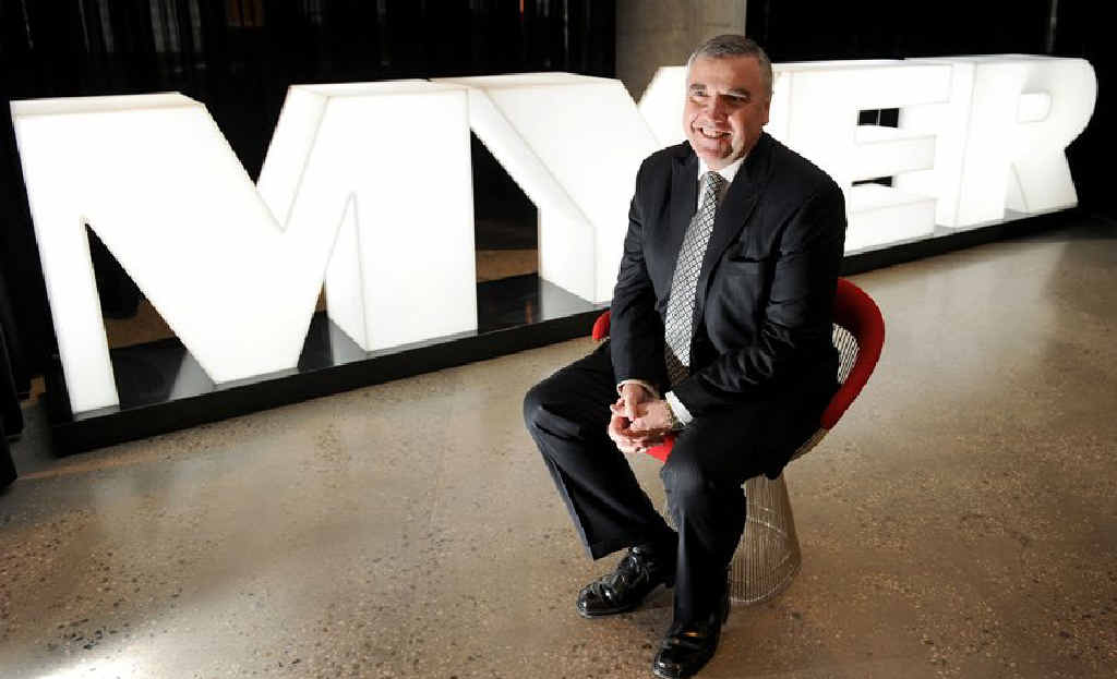 HE SAID WHAT? Myer chief executive officer Bernie Brookes. HE SAID WHAT? Myer chief executive officer Bernie Brookes.