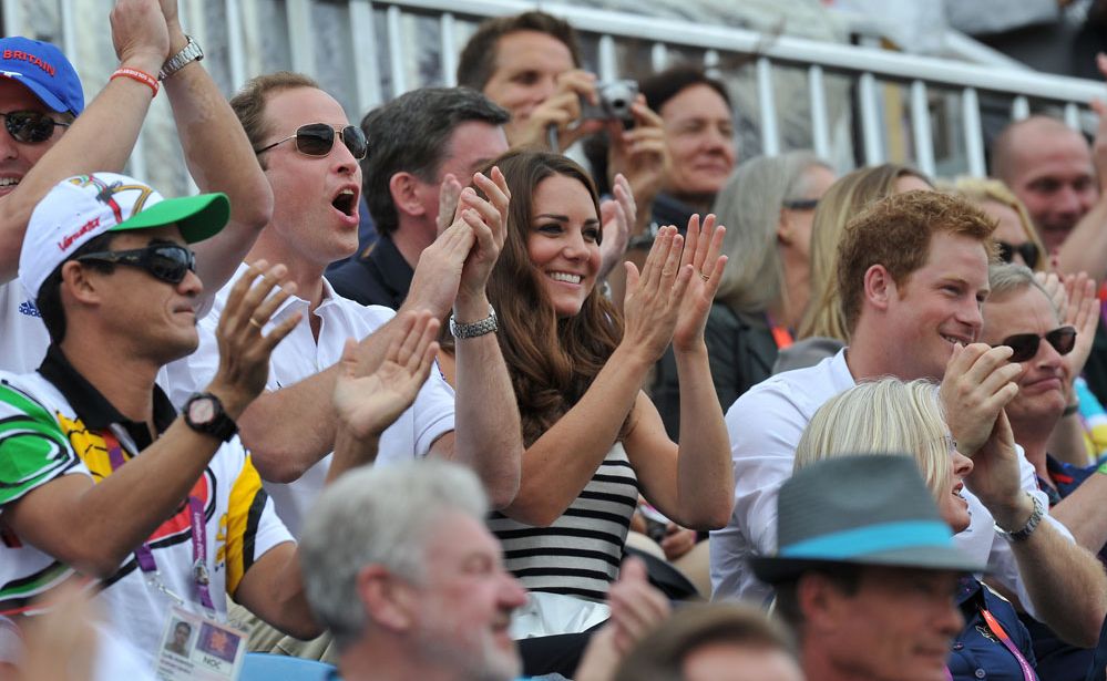 Prince William, Kate Middleton and Prince Harry. Prince William, Kate Middleton and Prince Harry.