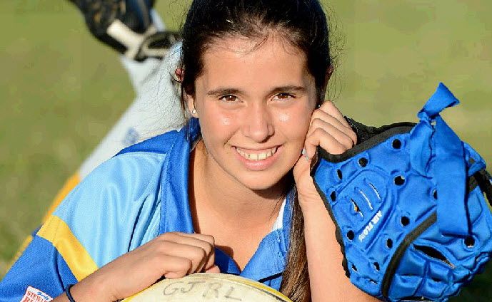 Taleah Smith has her eyes on a spot in the Wide Bay rugby league side. Taleah Smith has her eyes on a spot in the Wide Bay rugby league side.