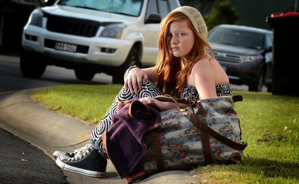 Xavier Lane,12, is left stranded after Jetstar would not allow her to fly. Xavier Lane,12, is left stranded after Jetstar would not allow her to fly.