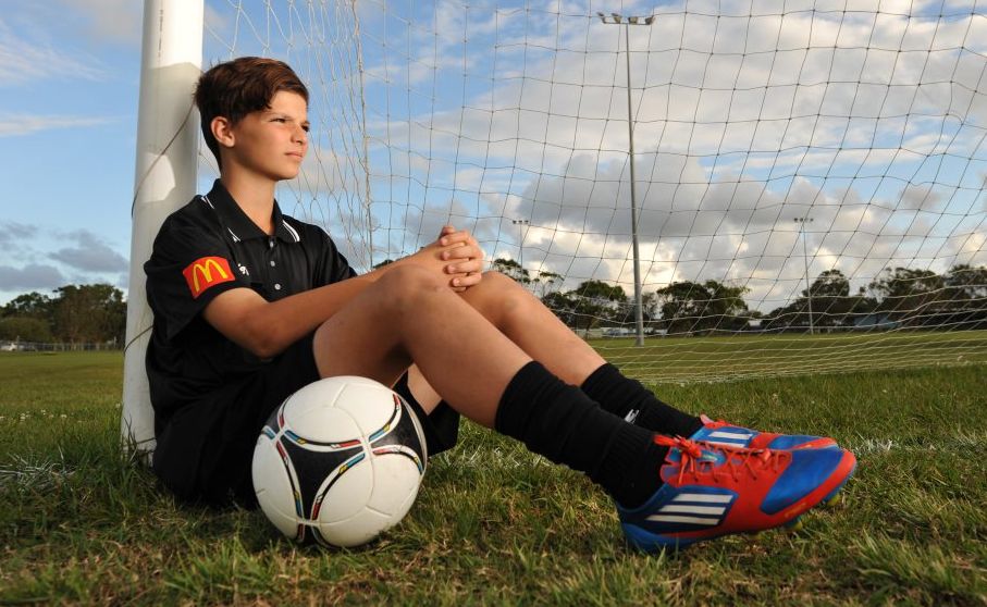 Young soccer referee, Marcus Worthington, 13, has witnessed and been the target of verbal abuse by adults while officiating U13 games. Young soccer referee, Marcus Worthington, 13, has witnessed and been the target of verbal abuse by adults while officiating U13 games.