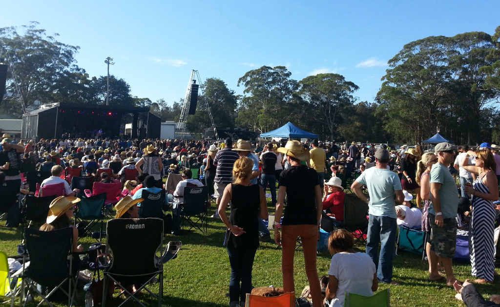 More than 2000 people watched some of the greats of Australian rock on Saturday. More than 2000 people watched some of the greats of Australian rock on Saturday.