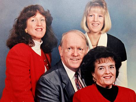 Graham and Marjorie Glover and their family. Graham and Marjorie Glover and their family.