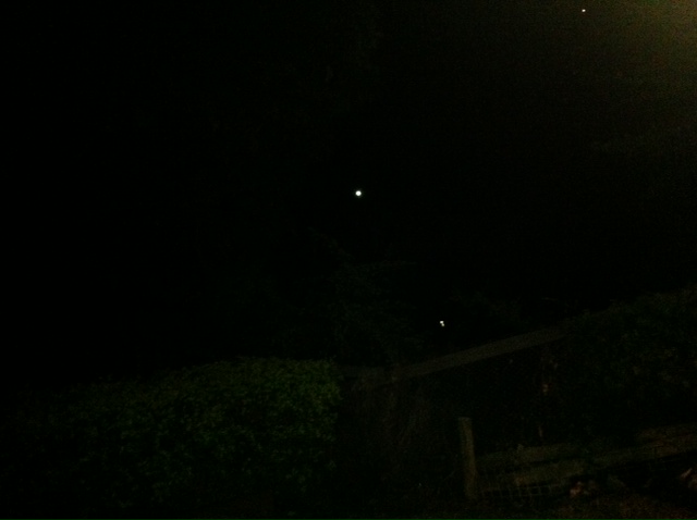 Residents have reported seeing a strange light over Tannum Sands on May 4. Residents have reported seeing a strange light over Tannum Sands on May 4.