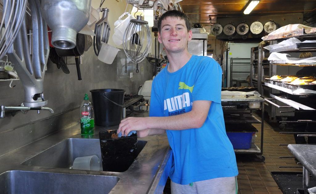 Sidney Smith is reaching for the stars in his new apprenticeship with O'Grady's Bakehouse thanks to a little help along the way. Sidney Smith is reaching for the stars in his new apprenticeship with O'Grady's Bakehouse thanks to a little help along the way.