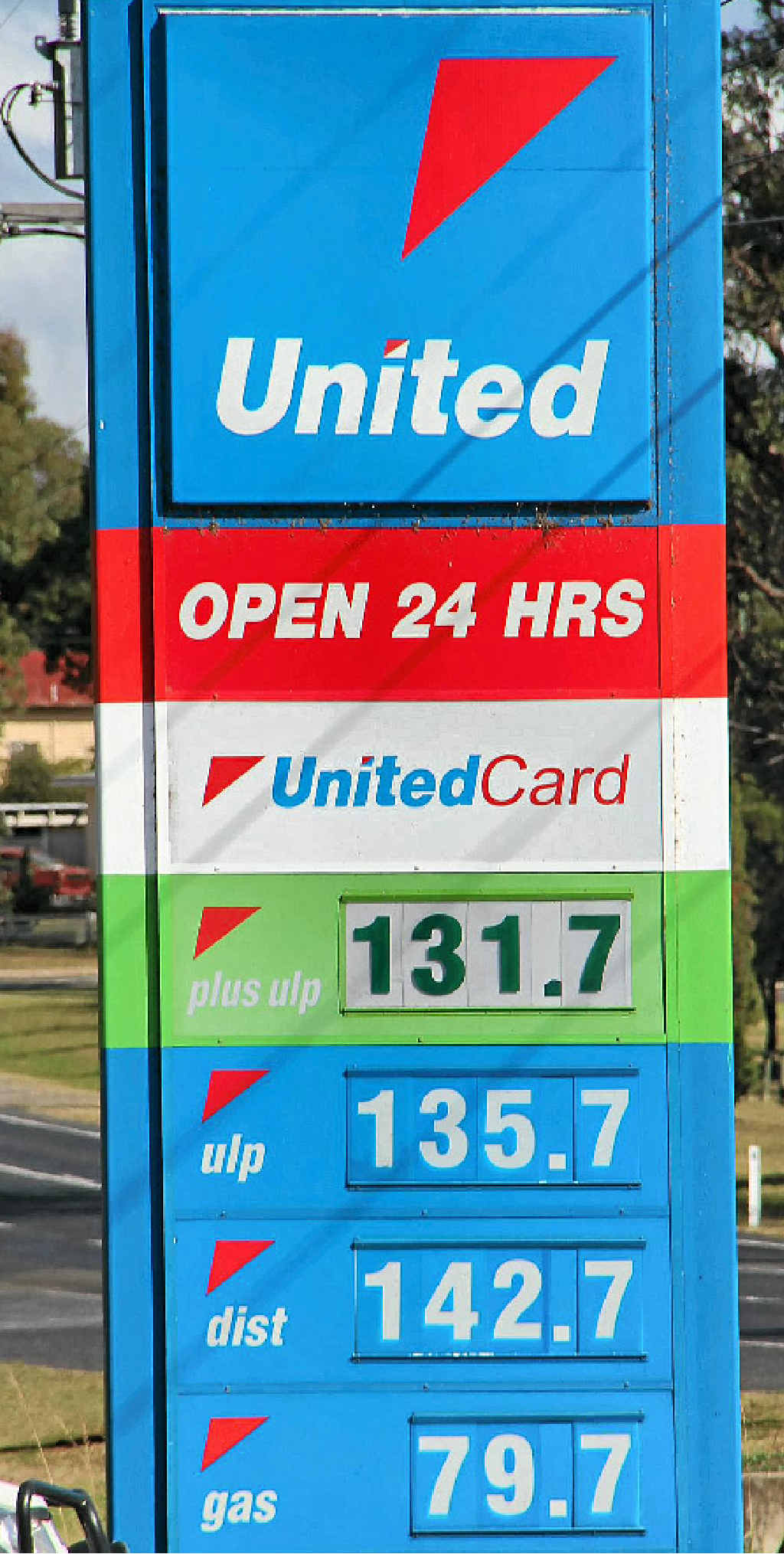 The United petrol station on Wallace St offered the cheapest unleaded yesterday with 135.7 cents per litre.