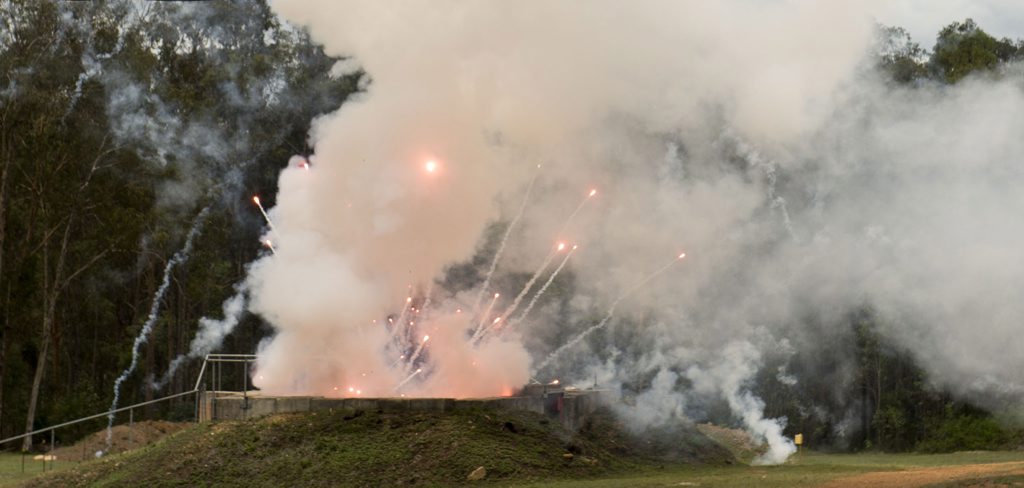 Helidon explosives range Helidon explosives range
