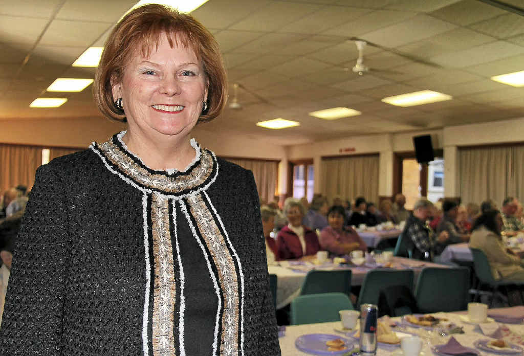Lowleen Buchner was the guest speaker at the Leukaemia Foundation’s Lavender Day morning tea yesterday. Lowleen Buchner was the guest speaker at the Leukaemia Foundation’s Lavender Day morning tea yesterday.