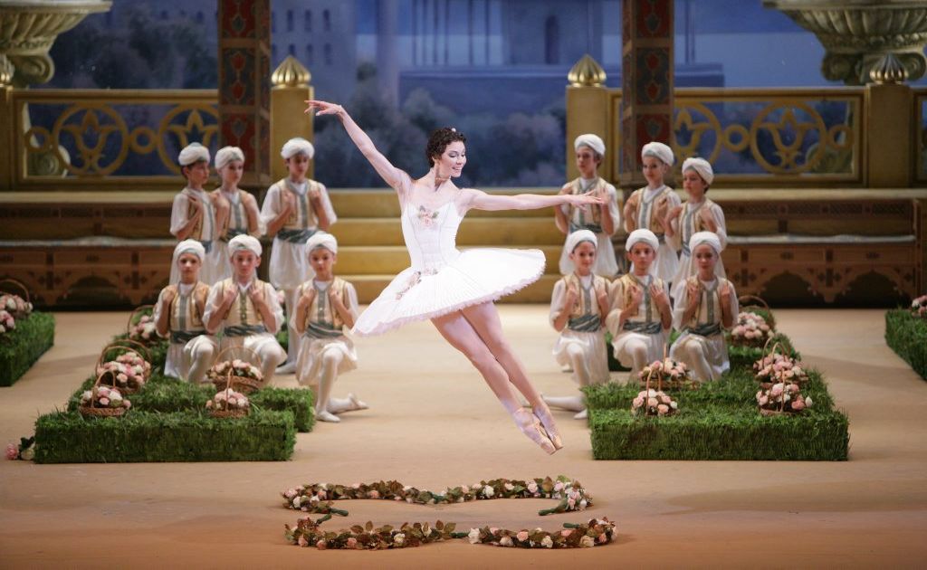 Maria Alexandrova performs in the Bolshoi Ballet's Le Corsaire. Maria Alexandrova performs in the Bolshoi Ballet's Le Corsaire.