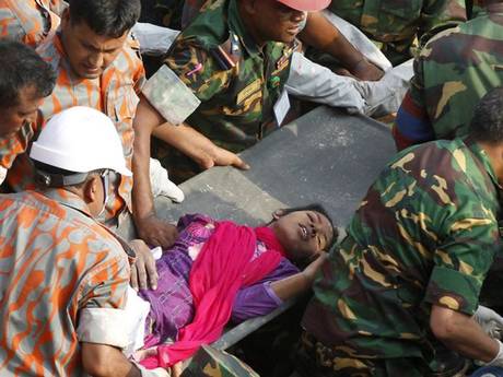 “I heard voices of the rescue workers for the past several days,” she said from her hospital bed. “I heard voices of the rescue workers for the past several days,” she said from her hospital bed.