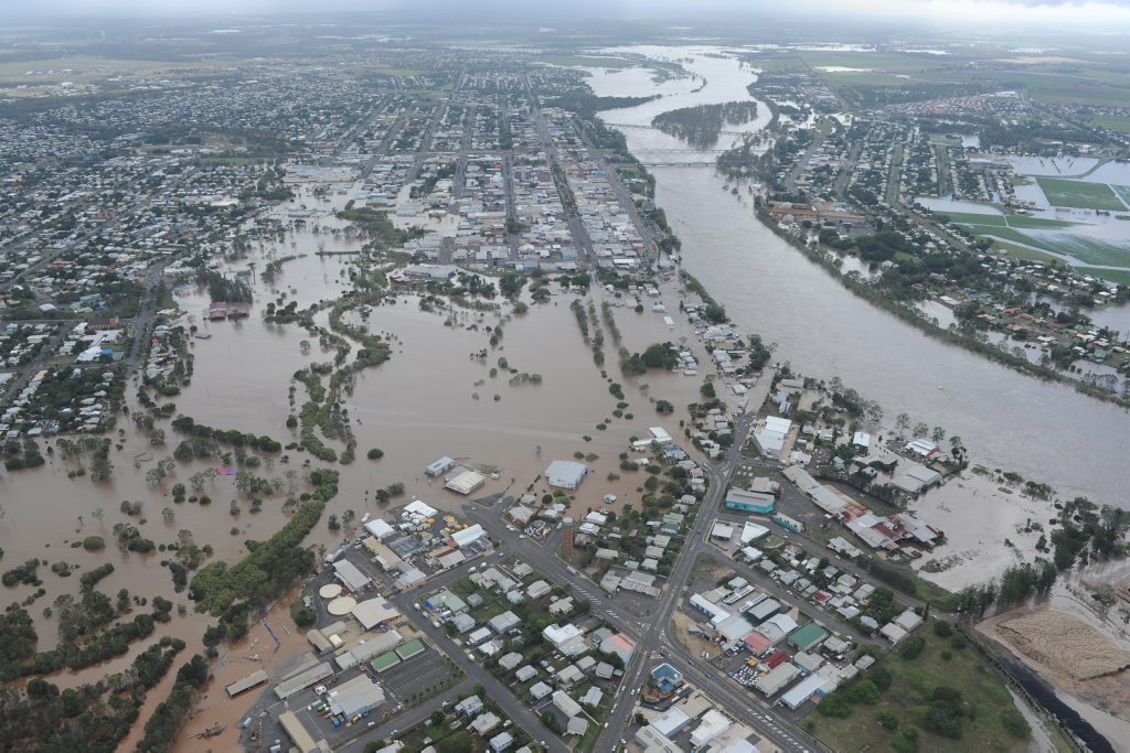 The Bundaberg floods caused widespread devastation. The Bundaberg floods caused widespread devastation.