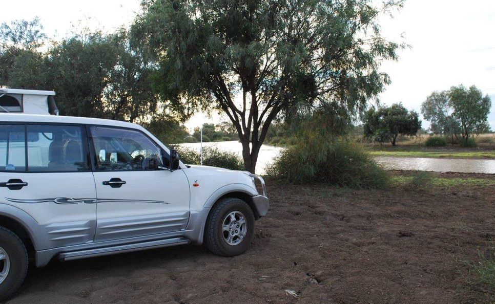 Alan and Christine Betteridge spent two nights at Winton, free camping on the banks of the Long Waterhole, 4km south of the town. Alan and Christine Betteridge spent two nights at Winton, free camping on the banks of the Long Waterhole, 4km south of the town.