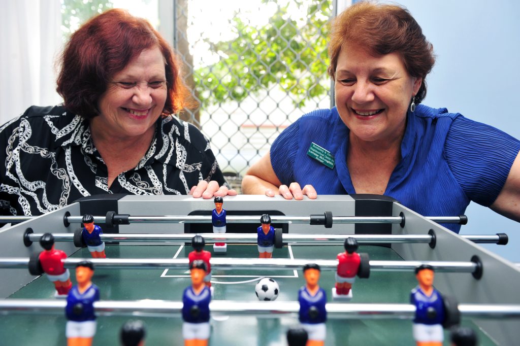 FAMILY FUN: Child and Family program coordinator Dawn Murdoch and manager Larraine McLoughlin are excited about the upcoming Child and Family Community Fun Day Expo being held at Bundaberg PCYC. Photo: Max Fleet / NewsMail FAMILY FUN: Child and Family program coordinator Dawn Murdoch and manager Larraine McLoughlin are excited about the upcoming Child and Family Community Fun Day Expo being held at Bundaberg PCYC. Photo: Max Fleet / NewsMail