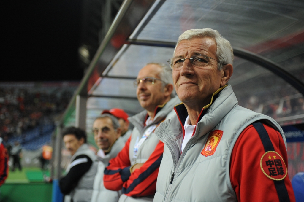Marcello Romeo Lippi, coach of Guangzhou Evergrande looks on prior to the AFC Champions League Group F match between Urawa Red Diamonds and Guangzhou Evergrande on April 24, 2013 in Saitama, Japan. Marcello Romeo Lippi, coach of Guangzhou Evergrande looks on prior to the AFC Champions League Group F match between Urawa Red Diamonds and Guangzhou Evergrande on April 24, 2013 in Saitama, Japan.