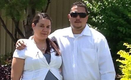 Gladstone woman Emma Green and her partner Eldean Blake. Gladstone woman Emma Green and her partner Eldean Blake.
