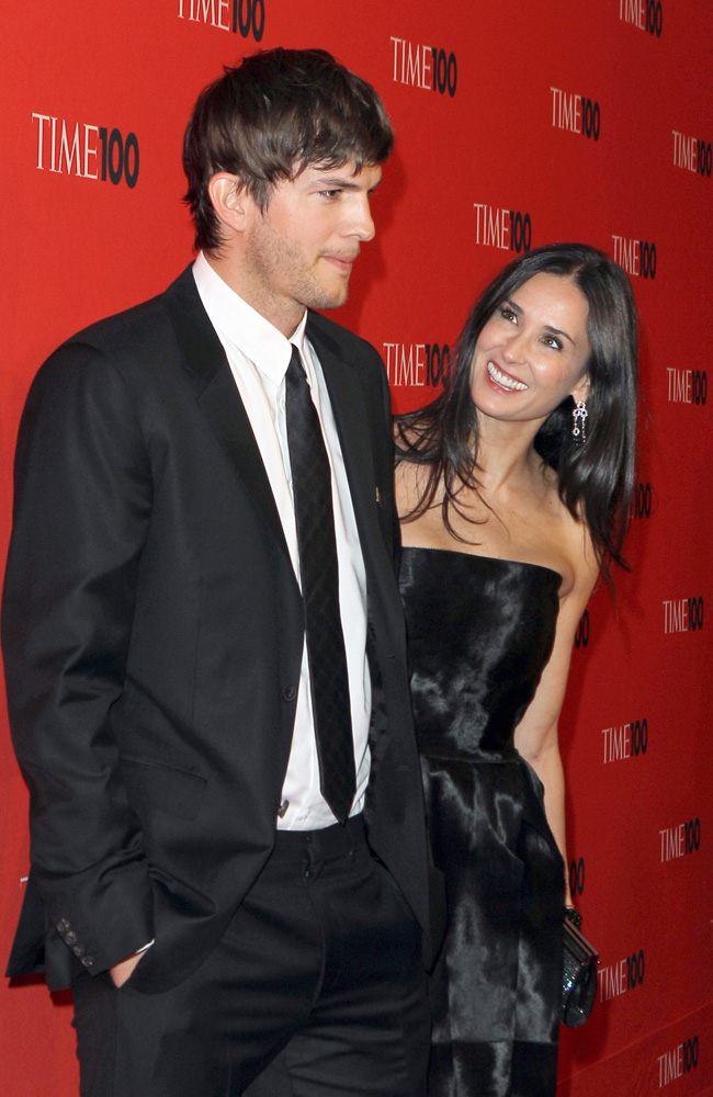 Ashton Kutcher and Demi Moore Ashton Kutcher and Demi Moore