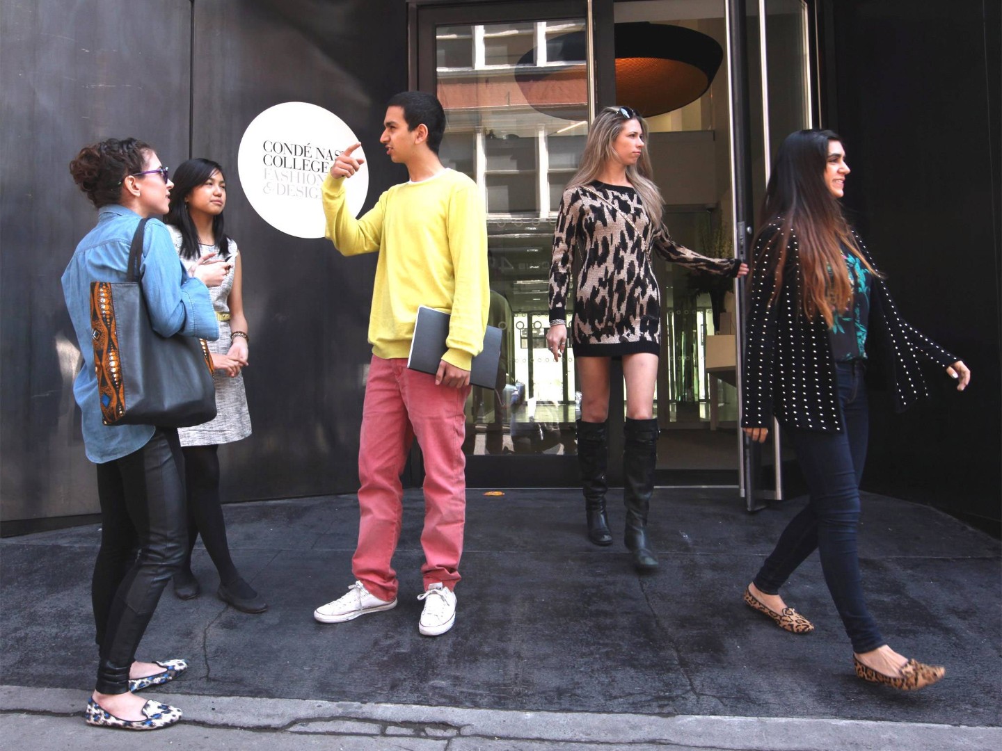 School of frocks: students at the Condé Nast College of Fashion and Design in London. School of frocks: students at the Condé Nast College of Fashion and Design in London.