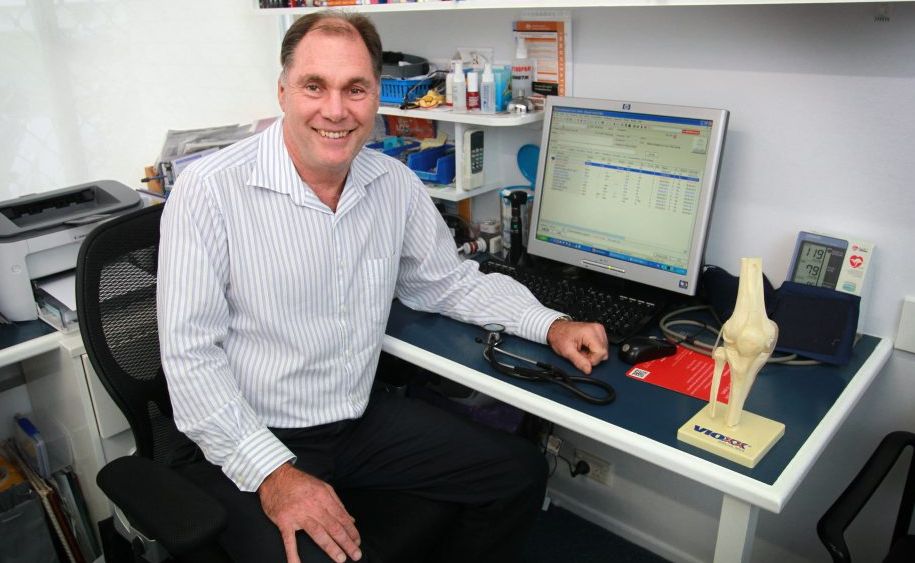 Dr David Raine from Trinity Clinic in Caloundra is a finalist in the Hesta Primary Health Care Awards. Dr David Raine from Trinity Clinic in Caloundra is a finalist in the Hesta Primary Health Care Awards.