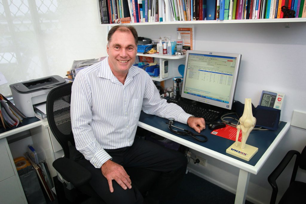 Dr David Raine from Trinity Clinic in Caloundra is a finalist in the Hesta Primary Health Care Awards. Dr David Raine from Trinity Clinic in Caloundra is a finalist in the Hesta Primary Health Care Awards.