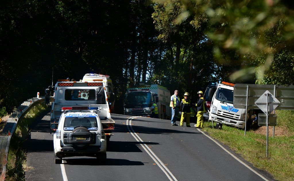 A Byron Bay man was killed in a motorcycle crash at Crabbes Creek on Friday. A Byron Bay man was killed in a motorcycle crash at Crabbes Creek on Friday.