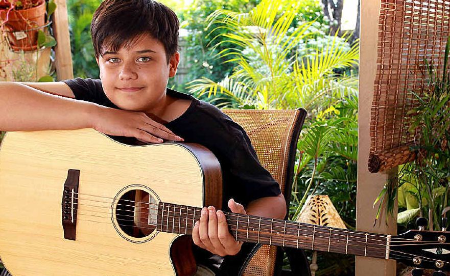 Kuluin’s Mason Hope, 13, has learnt how to overcome anxiety. Kuluin’s Mason Hope, 13, has learnt how to overcome anxiety.