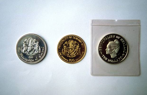 Sealand has its own currency. Sealand has its own currency.
