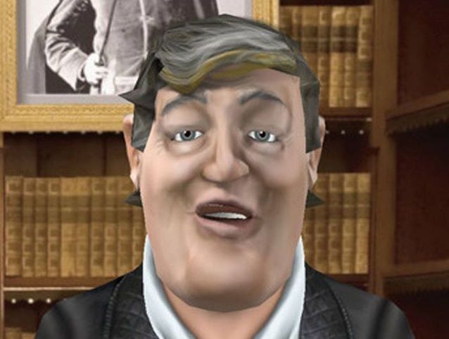 Virtually Stephen Fry 'lets Stephen broadcast himself directly to your poc