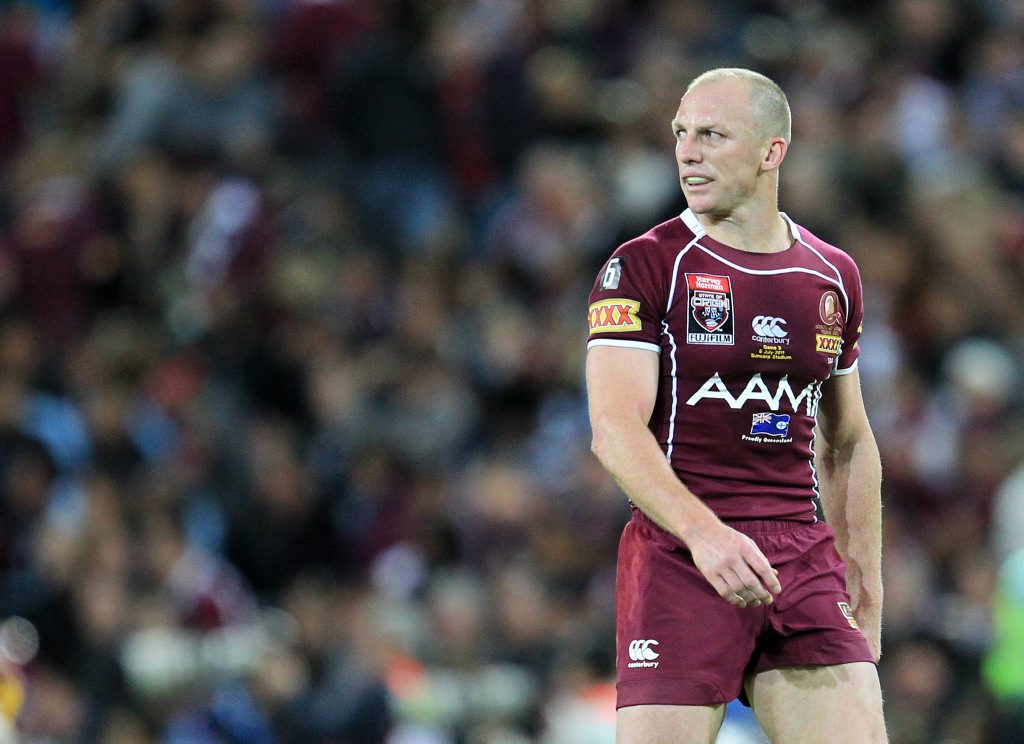 Darren Lockyer in action during game three of the 2011 State of Origin at Suncorp Stadium, Brisbane. Darren Lockyer in action during game three of the 2011 State of Origin at Suncorp Stadium, Brisbane.