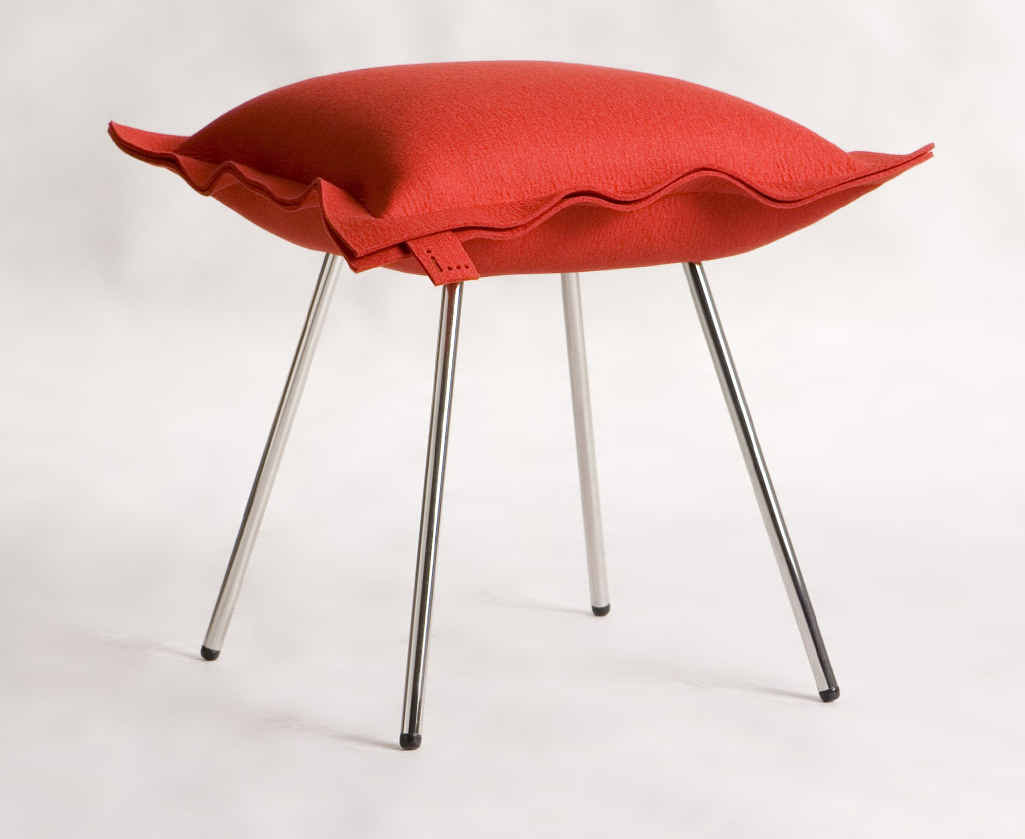 Red i-stool, designed and made in Brisbane, $495, Deka Designdekadesign.com.au Red i-stool, designed and made in Brisbane, $495, Deka Designdekadesign.com.au
