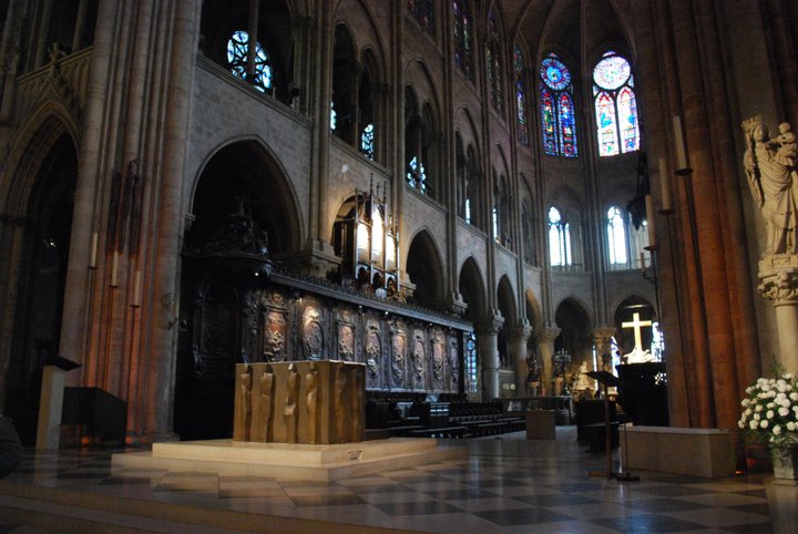 Inside Notre Dame Inside Notre Dame