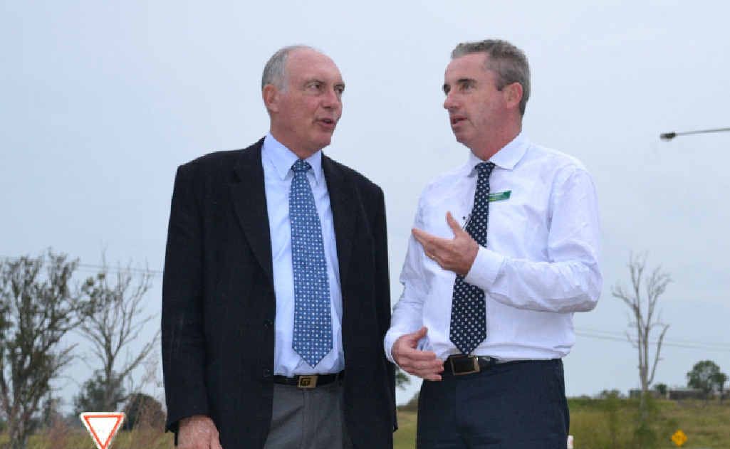 UPGRADE PLEDGE: Nationals Leader Warren Truss and Nationals candidate for Page Kevin Hogan. UPGRADE PLEDGE: Nationals Leader Warren Truss and Nationals candidate for Page Kevin Hogan.