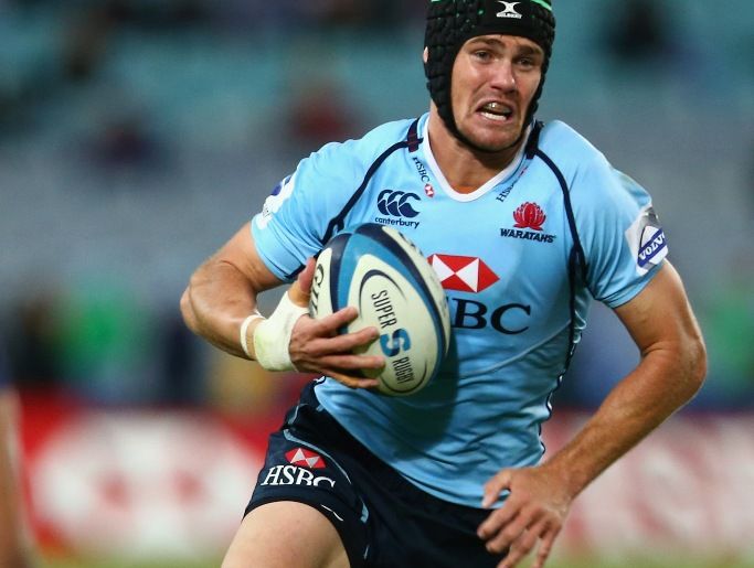 Berrick Barnes of the Waratahs makes a break on his way to scoring a try during the round 14 Super Rugby match between the Waratahs and the Brumbies at ANZ Stadium on May 18, 2013 in Sydney, Australia. Berrick Barnes of the Waratahs makes a break on his way to scoring a try during the round 14 Super Rugby match between the Waratahs and the Brumbies at ANZ Stadium on May 18, 2013 in Sydney, Australia.
