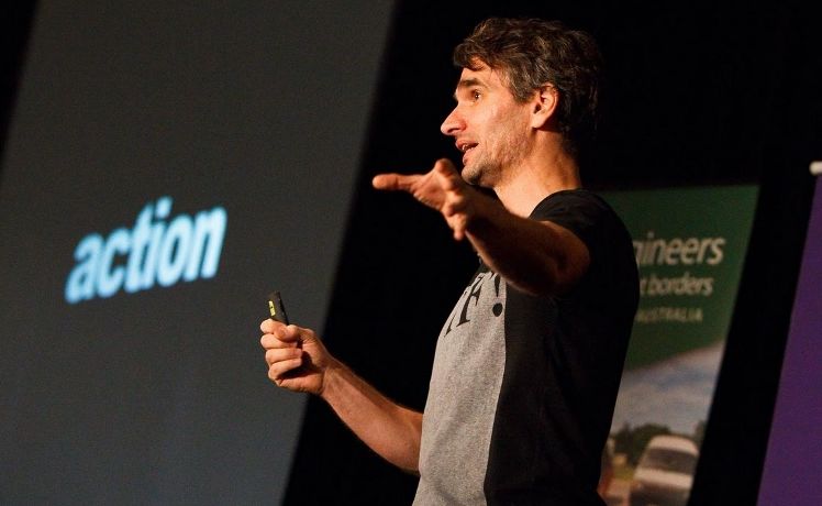 Top Sydney advertising executive Todd Sampson advised a record ETC Business Leaders crowd to find a balance of creativity and fear. Top Sydney advertising executive Todd Sampson advised a record ETC Business Leaders crowd to find a balance of creativity and fear.