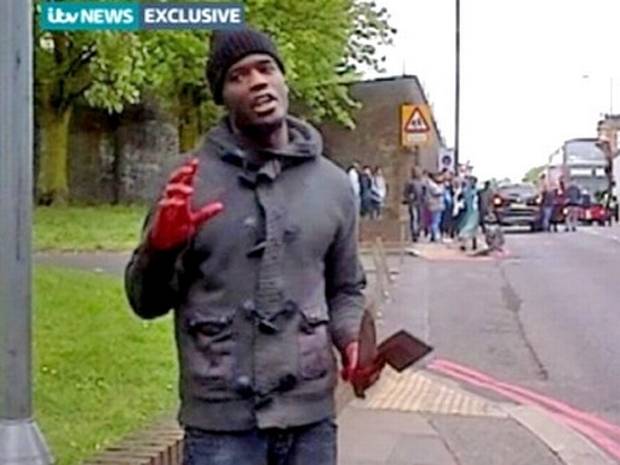 One of the alleged attackers captured on camera by ITV. One of the alleged attackers captured on camera by ITV.