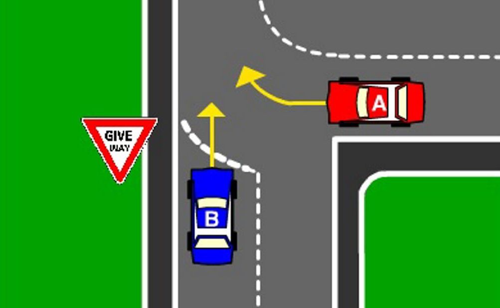The Queensland Department of Transport has practice road rules questions on its website. The Queensland Department of Transport has practice road rules questions on its website.