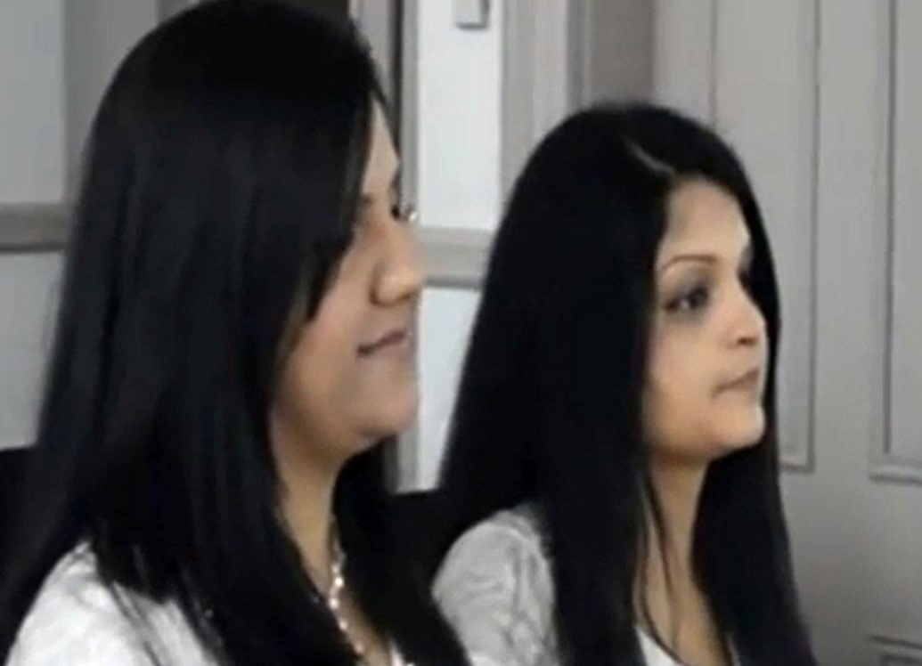 Rehana Kausar, left, and Sobia Kamar said they had met while studying Rehana Kausar, left, and Sobia Kamar said they had met while studying